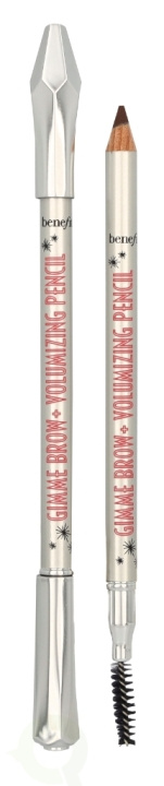 Benefit Gimme Brow + Volumizing Pencil 1.2 g #4 Warm Deep Brown in the group BEAUTY & HEALTH / Makeup / Eyes & Eyebrows / Brow pencils at TP E-commerce Nordic AB (C77915)