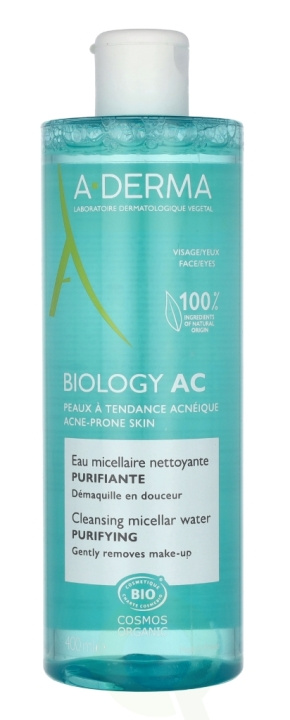 A-Derma Biology AC Purifying Cleansing Micellar Water 400 ml in the group BEAUTY & HEALTH / Skin care / Face / Cleaning at TP E-commerce Nordic AB (C77933)