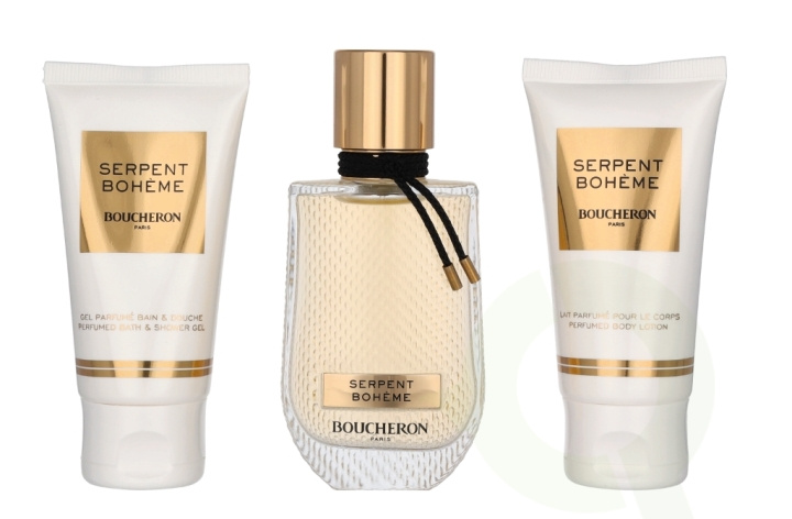 Boucheron Serpent Boheme Giftset 150 ml Edp Spray 50ml/Body Lotion 50ml/Shower Gel 50ml in the group BEAUTY & HEALTH / Gift sets / Gift sets for her at TP E-commerce Nordic AB (C77966)