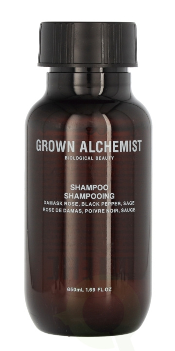 Grown Alchemist Shampoo Damask Rose, Black Pepper, Sage 50 ml in the group BEAUTY & HEALTH / Hair & Styling / Hair care / Schampoo at TP E-commerce Nordic AB (C77974)