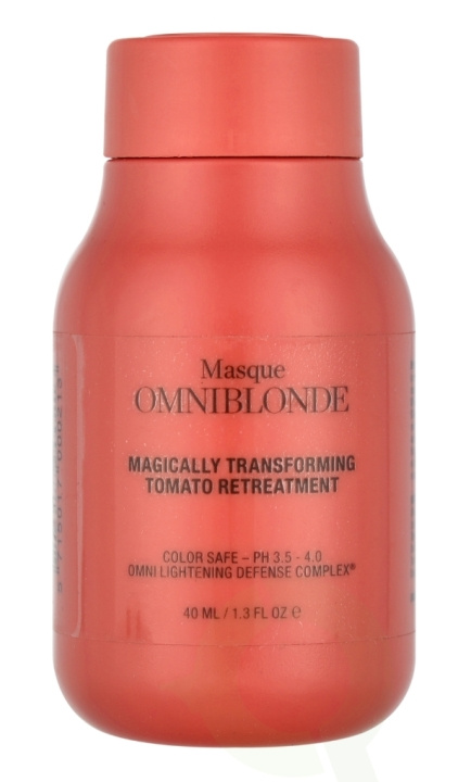 Omniblonde Magically Transforming Tomato Retreatment 40 ml in the group BEAUTY & HEALTH / Hair & Styling / Hair care / Hair Mask at TP E-commerce Nordic AB (C77989)