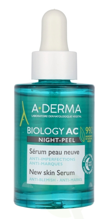 A-Derma Biology AC Night-Peel Serum 30 ml in the group BEAUTY & HEALTH / Skin care / Face / Skin serum at TP E-commerce Nordic AB (C77997)