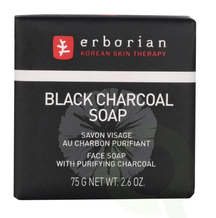 Erborian Black Charcoal Soap 75 g in the group BEAUTY & HEALTH / Skin care / Face / Cleaning at TP E-commerce Nordic AB (C78001)