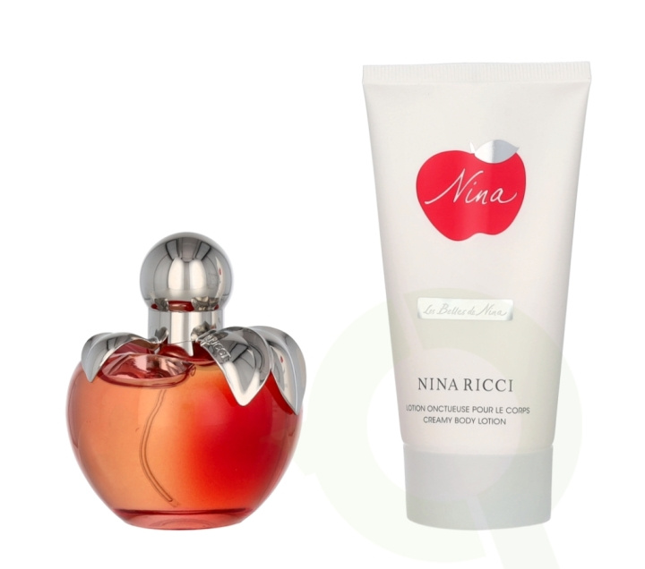 Nina Ricci Nina Giftset 125 ml Edt Spray 50ml/Body Lotion 75ml in the group BEAUTY & HEALTH / Gift sets / Gift sets for her at TP E-commerce Nordic AB (C78004)