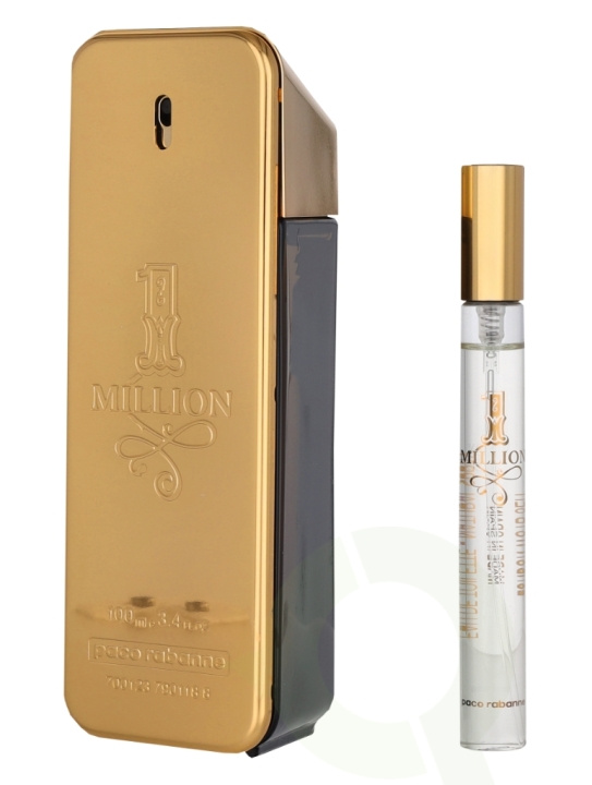 Paco Rabanne 1 Million Giftset 110 ml Edt Spray 100ml/Edt 10ml/GWP in the group BEAUTY & HEALTH / Gift sets / Gift sets for him at TP E-commerce Nordic AB (C78005)