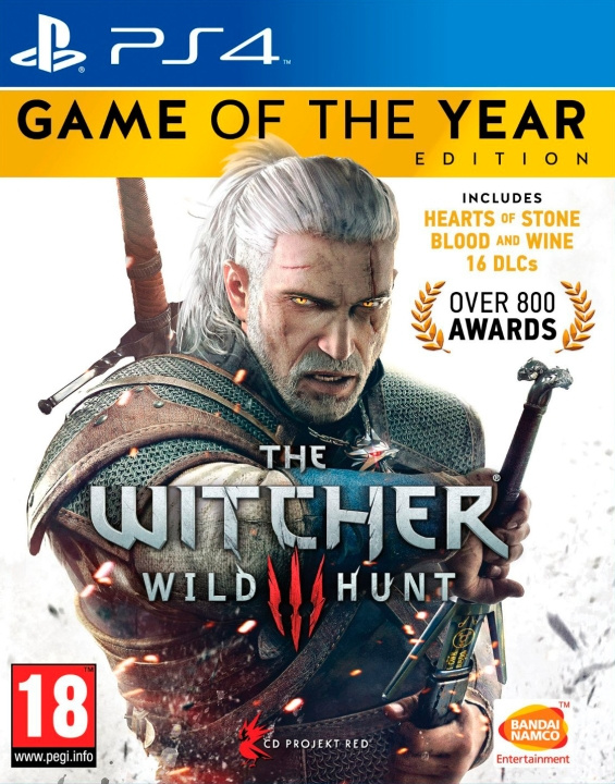 Bandai Namco Entertainment The Witcher III - Wild Hunt (GOTY) game, PS4 in the group HOME ELECTRONICS / Game consoles & Accessories / Sony PlayStation 4 at TP E-commerce Nordic AB (C78055)