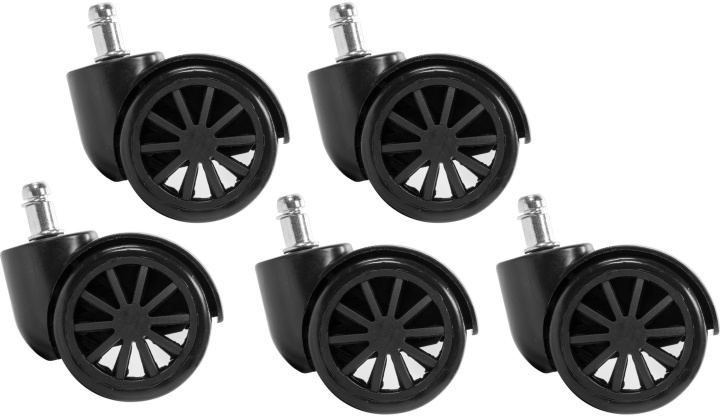 Blackstorm game chair wheels, black in the group COMPUTERS & PERIPHERALS / GAMING / Gaming chairs at TP E-commerce Nordic AB (C78133)