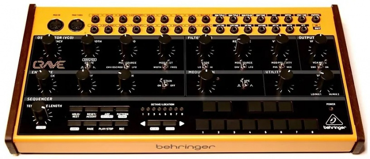 BEHRINGER Crave analogue synthesizer in the group Sport, leisure & Hobby / Hobby / Music / Musical instrument at TP E-commerce Nordic AB (C78136)