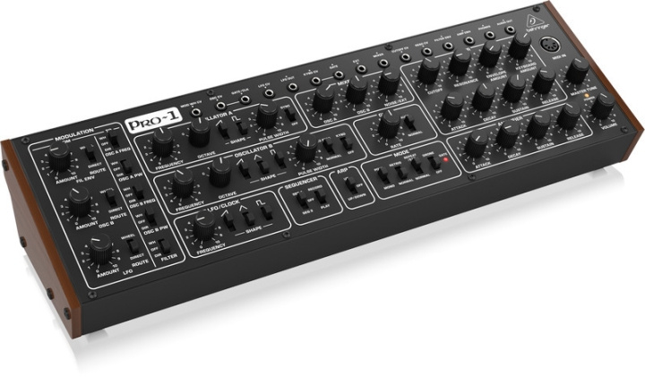 BEHRINGER Pro-1 monophonic analogue synthesizer in the group Sport, leisure & Hobby / Hobby / Music / Accessories for musical instruments at TP E-commerce Nordic AB (C78140)