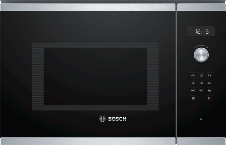 Bosch BFL554MS0 Series 6 microwave, steel in the group HOME, HOUSEHOLD & GARDEN / Household appliances / Microwave ovens at TP E-commerce Nordic AB (C78148)