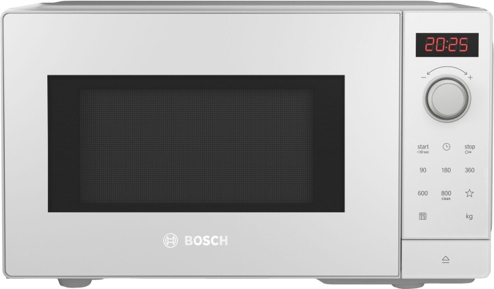 Bosch FFL023MW0 Series 2 microwave, white in the group HOME, HOUSEHOLD & GARDEN / Household appliances / Microwave ovens at TP E-commerce Nordic AB (C78266)