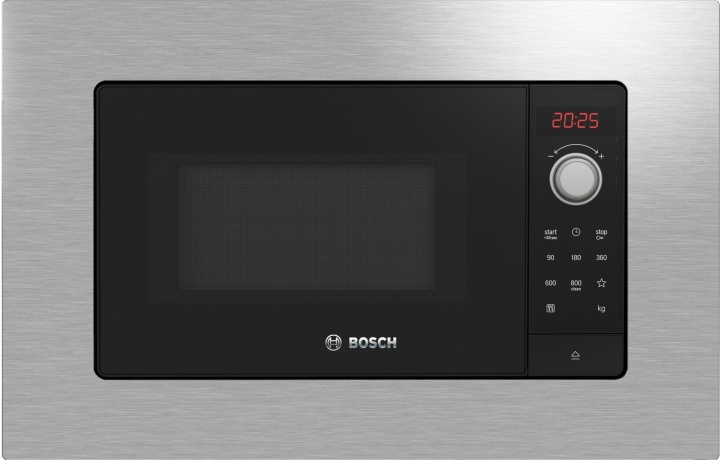 Bosch BFL623MS3 Series 2 microwave, steel in the group HOME, HOUSEHOLD & GARDEN / Household appliances / Microwave ovens at TP E-commerce Nordic AB (C78269)