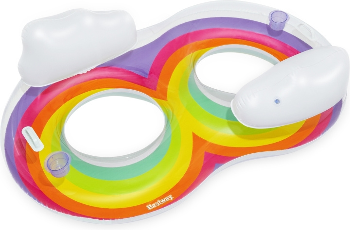 Bestway Rainbow Dreams Double Swim swimming pool, 1.86 m x 1.16 m in the group TOYS, KIDS & BABY PRODUCTS / Outdoor toys / Bath toys at TP E-commerce Nordic AB (C78337)