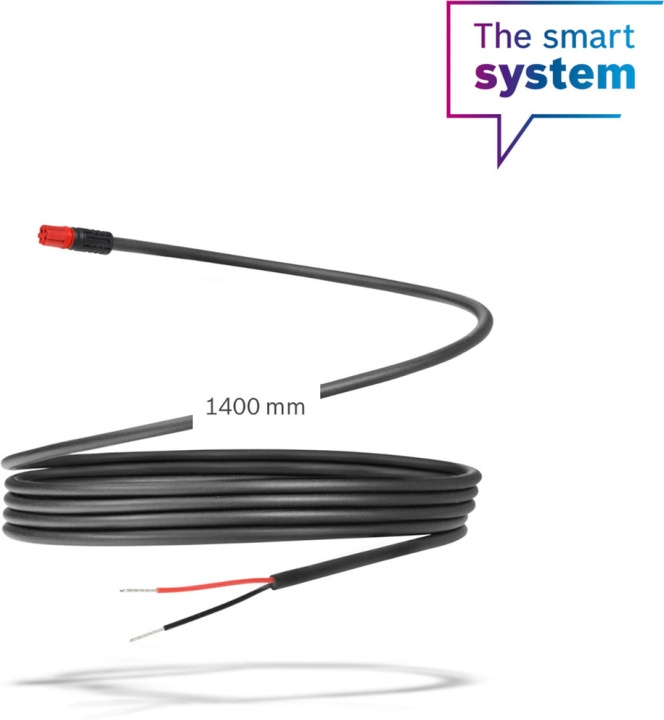 Bosch Light cable for rear light, 1400 mm (BCH3330_1400) in the group HOME, HOUSEHOLD & GARDEN / Smart home at TP E-commerce Nordic AB (C78352)