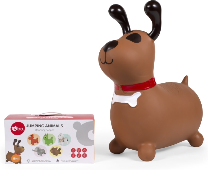 bo Jumping Animal bouncer Sausage Dog, Sausage Dog in the group TOYS, KIDS & BABY PRODUCTS / Baby toys / stuffed animals at TP E-commerce Nordic AB (C78369)