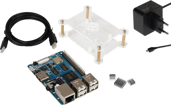 Banana Pi M2 Berry 1 GB - All-in-One KIT in the group COMPUTERS & PERIPHERALS / Computer components / Raspberry Pi at TP E-commerce Nordic AB (C78380)