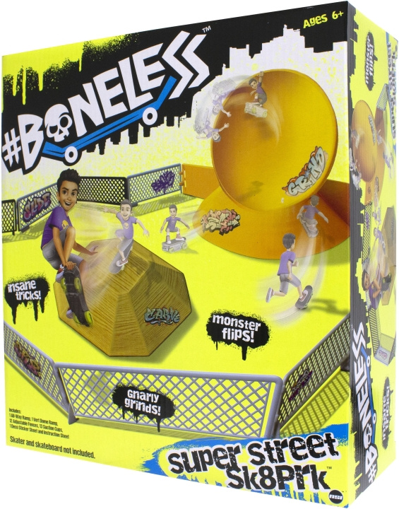 Boneless Super Street Sk8Prk - play set in the group TOYS, KIDS & BABY PRODUCTS / Toys / Play set at TP E-commerce Nordic AB (C78388)