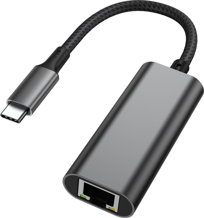 Bluecloud USB-C 2.5 Gigabit Ethernet adapter in the group COMPUTERS & PERIPHERALS / Computer cables / DisplayPort / Adapters at TP E-commerce Nordic AB (C78455)