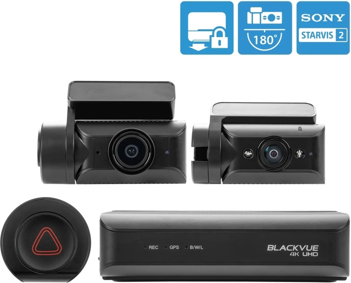 BlackVue DR970X-2CH Box IR Plus 64 GB dual-channel car camera in the group CAR / Car audio & Multimedia / Car cameras, Action cameras & accessories / Dash Cams at TP E-commerce Nordic AB (C78478)