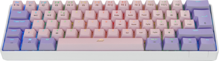 Blackstorm RGB Mech 2 Dual Mode 60% gaming keyboard, hot swap Outemu Red switches, pink/purple in the group COMPUTERS & PERIPHERALS / GAMING / Keyboards at TP E-commerce Nordic AB (C78481)