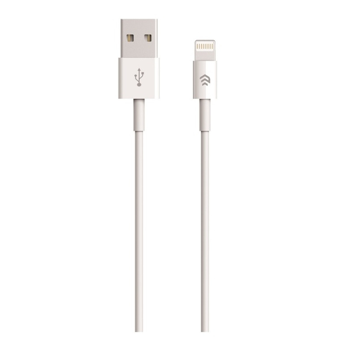 Devia kabel Smart EC080 USB - Lightning 2,0 m 2,1A vit in the group SMARTPHONE & TABLETS / Chargers & Cables / Cables / Cables Lightning at TP E-commerce Nordic AB (C78533)