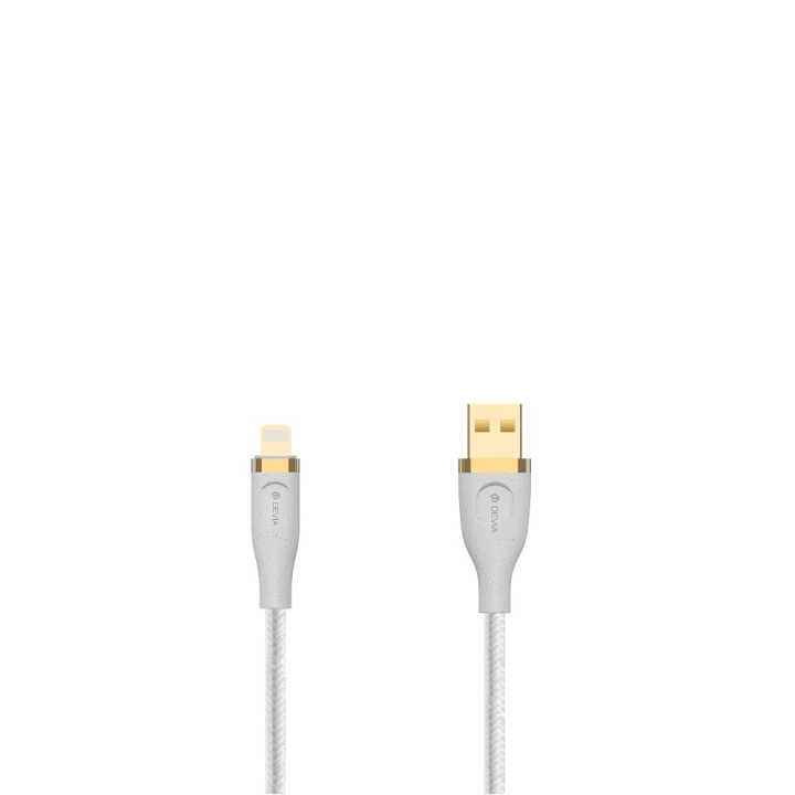 Devia kabel Star EC417 USB - Lightning 1,5 m 2,4A vit in the group SMARTPHONE & TABLETS / Chargers & Cables / Cables / Cables Lightning at TP E-commerce Nordic AB (C78616)