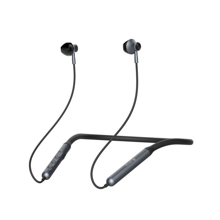 Devia Bluetooth-hörlurar Smart 702-V2, Mattsvart in the group HOME ELECTRONICS / Audio & Picture / Headphones & Accessories / Headphones at TP E-commerce Nordic AB (C78617)