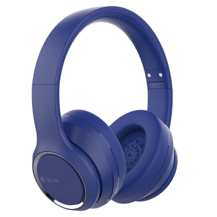 Devia Bluetooth-hörlurar Kintone blå in the group HOME ELECTRONICS / Audio & Picture / Headphones & Accessories / Headphones at TP E-commerce Nordic AB (C78619)