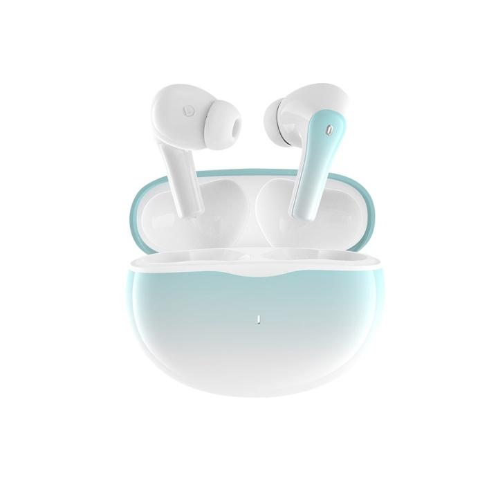 Devia Bluetooth-hörlurar TWS Smart M4 grön in the group HOME ELECTRONICS / Audio & Picture / Headphones & Accessories / Headphones at TP E-commerce Nordic AB (C78624)