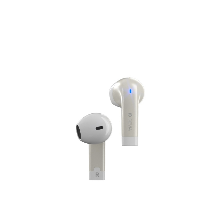 Devia Bluetooth-hörlurar TWS Smart M3 vit in the group HOME ELECTRONICS / Audio & Picture / Headphones & Accessories / Headphones at TP E-commerce Nordic AB (C78626)