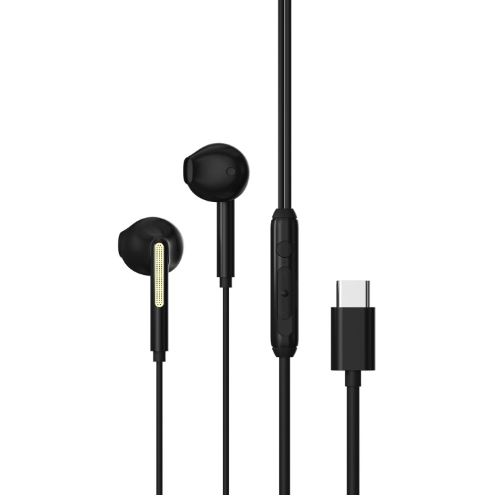 Devia trådbundna hörlurar Kintone A1 Digital USB-C svart in the group HOME ELECTRONICS / Audio & Picture / Headphones & Accessories / Headphones at TP E-commerce Nordic AB (C78627)