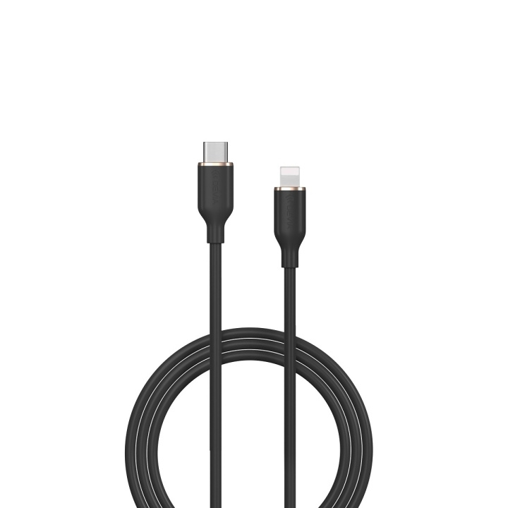 Devia kabel Jelly EC631 USB-C - Lightning 1,2 m 27W svart in the group SMARTPHONE & TABLETS / Chargers & Cables / Cables / Cables Lightning at TP E-commerce Nordic AB (C78637)