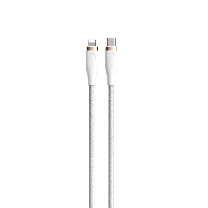 Devia kabel Star EC418 PD USB-C - Lightning 1,5 m 27W 3A vit in the group SMARTPHONE & TABLETS / Chargers & Cables / Cables / Cables Lightning at TP E-commerce Nordic AB (C78670)