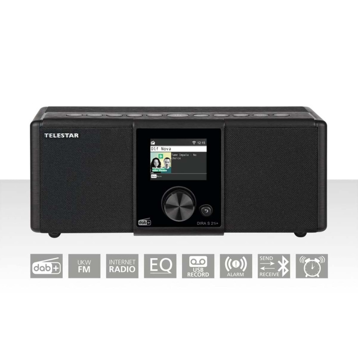 TELESTAR DIRA S21i+, EWF DAB+ / FM / INTERNET / BLUETOOTH in the group HOME ELECTRONICS / Audio & Picture / Home cinema, Hifi & Portable / Radio & Alarm clocks / Radio at TP E-commerce Nordic AB (C78702)