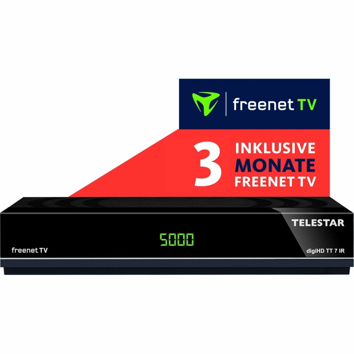 TELESTAR DigiHD TT 7 IR in the group HOME ELECTRONICS / Audio & Picture / TV & Accessories / Smart-TV & Media Players at TP E-commerce Nordic AB (C78714)