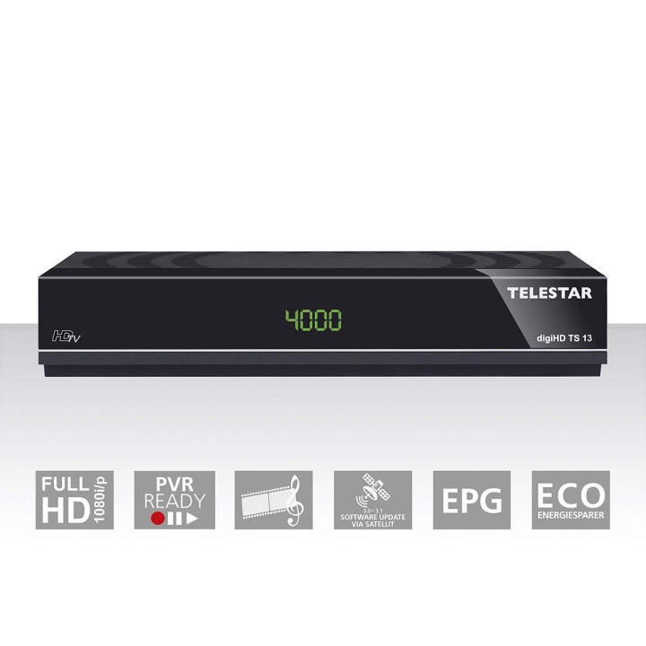 TELESTAR digiHD TS 13 in the group HOME ELECTRONICS / Audio & Picture / TV & Accessories / Smart-TV & Media Players at TP E-commerce Nordic AB (C78716)