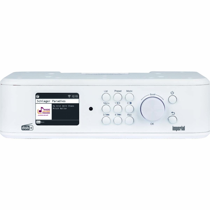 imperial DABMAN i460 Multifunctional Radio White-Silver in the group HOME ELECTRONICS / Audio & Picture / Home cinema, Hifi & Portable / Radio & Alarm clocks / Radio at TP E-commerce Nordic AB (C78719)