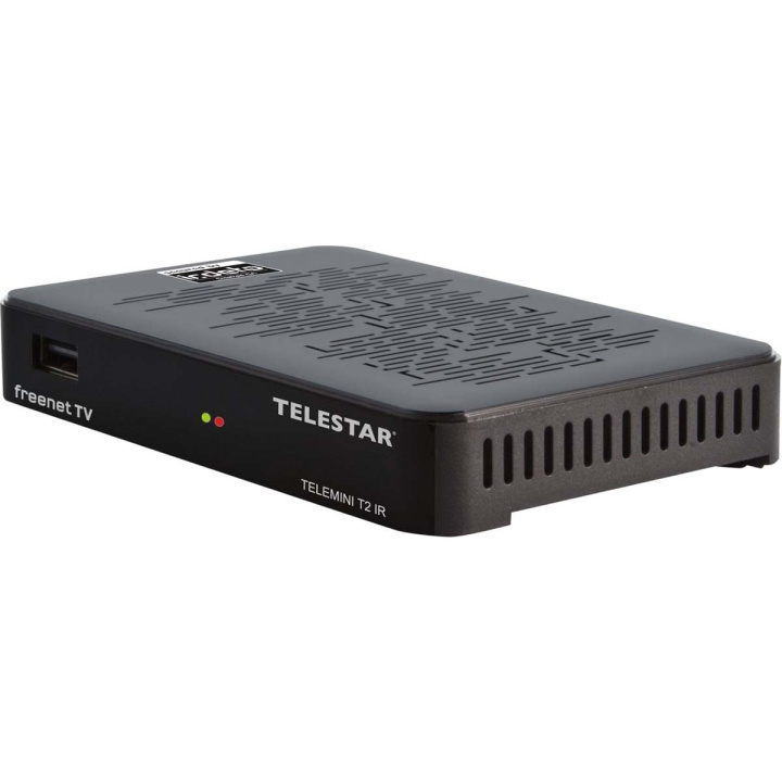 TELESTAR TELEMINI T2 IR extremely compact DVB-T2/DVB-C HDTV receiver (incl. 12 months freenet TV) in the group HOME ELECTRONICS / Audio & Picture / TV & Accessories / Antennas & Accessories at TP E-commerce Nordic AB (C78725)