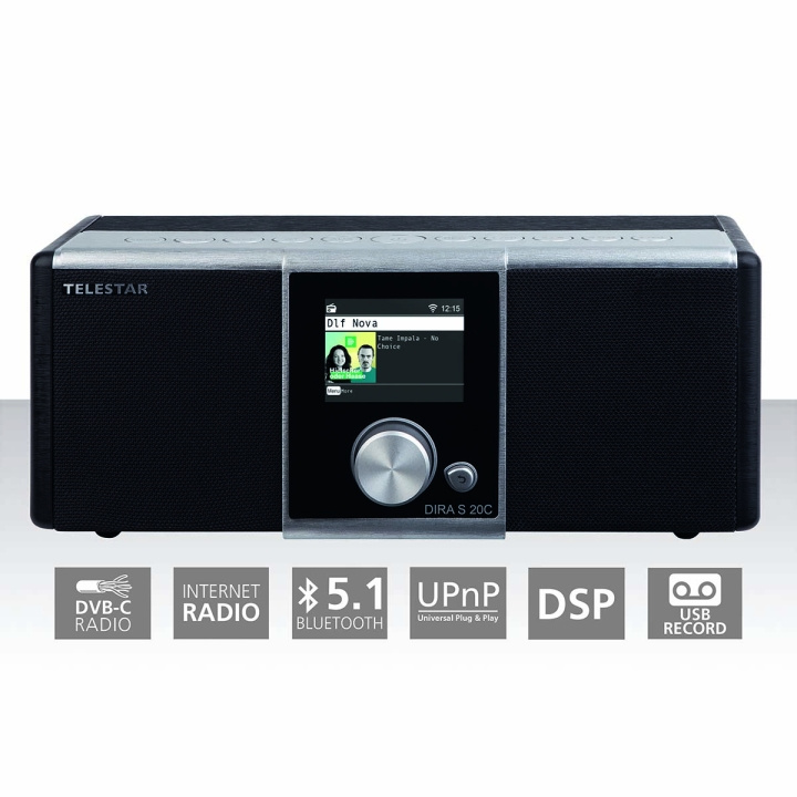 TELESTAR DIRA S 20 C in the group HOME ELECTRONICS / Audio & Picture / Home cinema, Hifi & Portable / Radio & Alarm clocks / Radio at TP E-commerce Nordic AB (C78738)