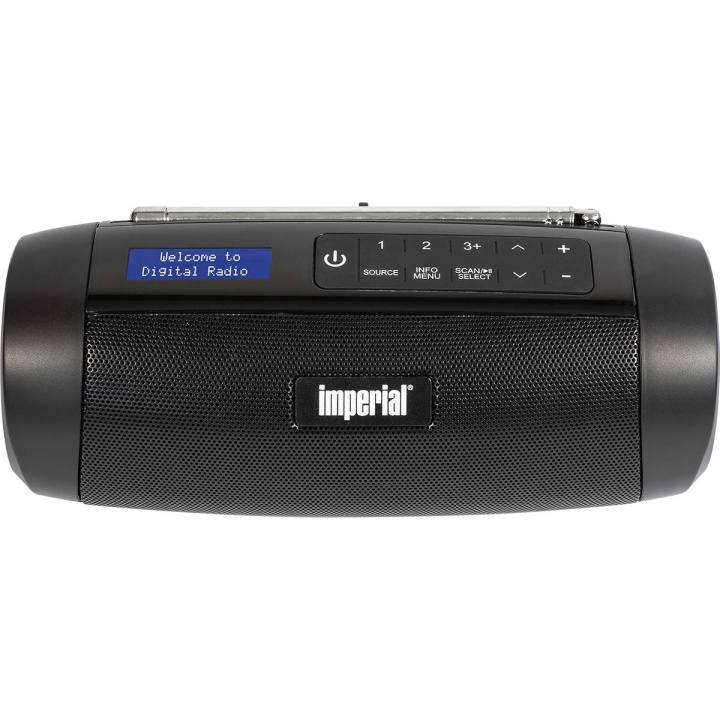 imperial DABMAN GO DAB+ / FM Compact Radio Black in the group HOME ELECTRONICS / Audio & Picture / Home cinema, Hifi & Portable / Radio & Alarm clocks / Radio at TP E-commerce Nordic AB (C78753)