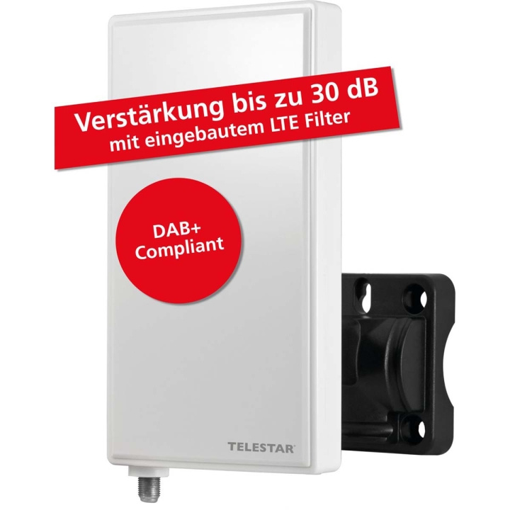 TELESTAR ANTENNA 3 LTE FullHD DVB-T outdoor antenna with LTE filter in the group HOME ELECTRONICS / Audio & Picture / TV & Accessories / Antennas & Accessories at TP E-commerce Nordic AB (C78764)