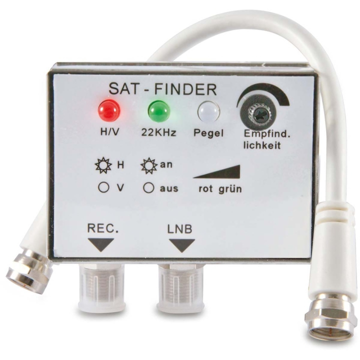 TELESTAR Satfinder with LED and cable in the group HOME ELECTRONICS / Audio & Picture / TV & Accessories / Antennas & Accessories at TP E-commerce Nordic AB (C78787)