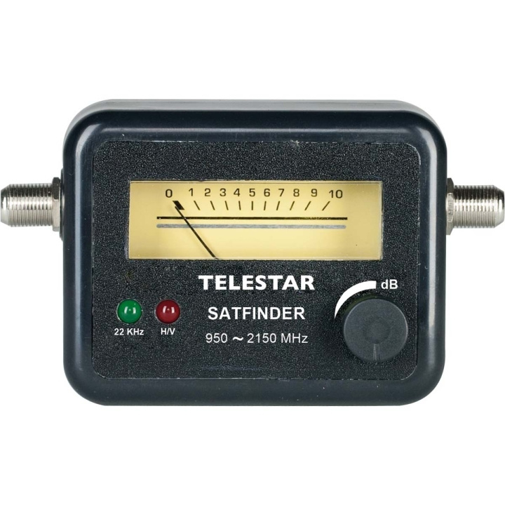 TELESTAR Satfinder with analogue display in the group HOME ELECTRONICS / Cables & Adapters / Audio Digital at TP E-commerce Nordic AB (C78788)