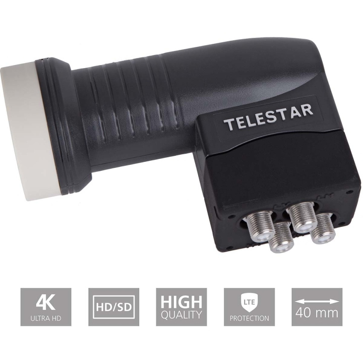 TELESTAR SKYQUAD HC LNB in the group HOME ELECTRONICS / Audio & Picture / TV & Accessories / Antennas & Accessories at TP E-commerce Nordic AB (C78794)