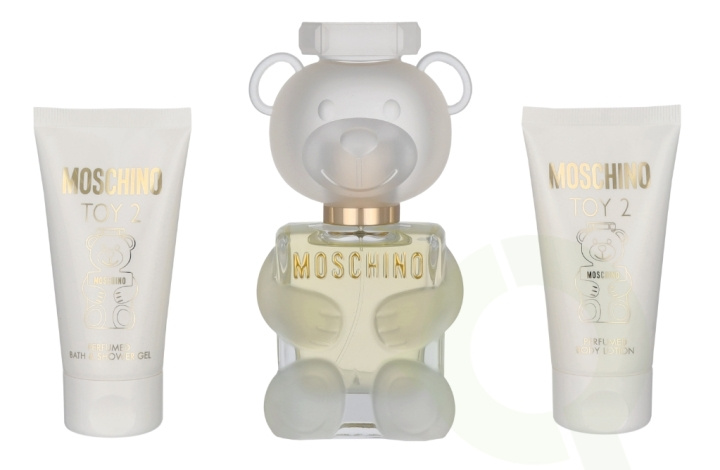 Moschino Toy 2 Giftset 150 ml Edp Spray 50ml/Body Lotion 50ml/Shower Gel 50ml in the group BEAUTY & HEALTH / Gift sets / Gift sets for her at TP E-commerce Nordic AB (C78864)