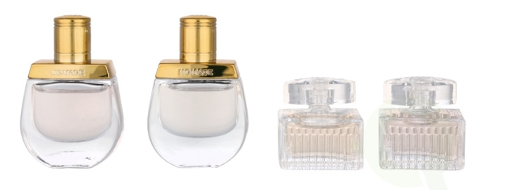 Chloe Les Parfums Set 20 ml Nomade Edp 5ml/Edt 5ml/Chloe Edp 5ml/Chloe Rose Tangerine Edt 5ml in the group BEAUTY & HEALTH / Gift sets / Gift sets for her at TP E-commerce Nordic AB (C78884)