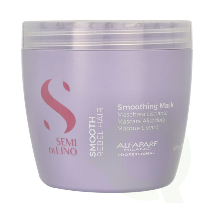 Alfaparf Semi Di Lino Smoothing Mask 500 ml in the group BEAUTY & HEALTH / Skin care / Face / Face creams at TP E-commerce Nordic AB (C78904)