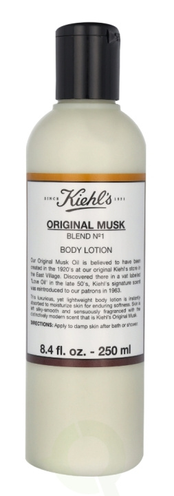 Kiehl\'s Musk Body Lotion 250 ml in the group BEAUTY & HEALTH / Skin care / Body health / Body lotion at TP E-commerce Nordic AB (C78905)