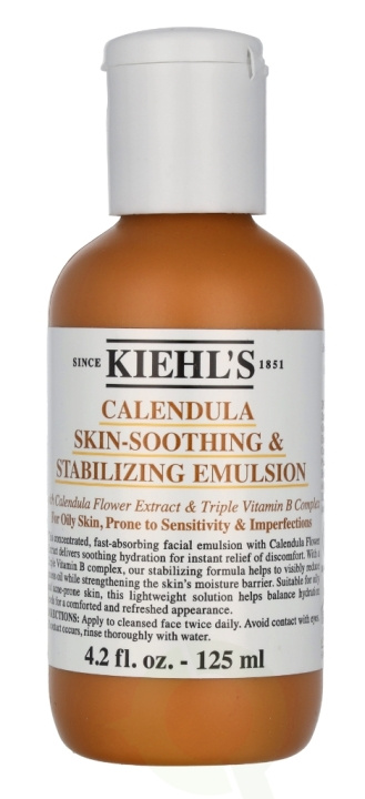 Kiehl\'s Calendula Skin-Soothing & Stabilizing Emulsion 125 ml in the group BEAUTY & HEALTH / Skin care / Face / Facial oil at TP E-commerce Nordic AB (C78906)