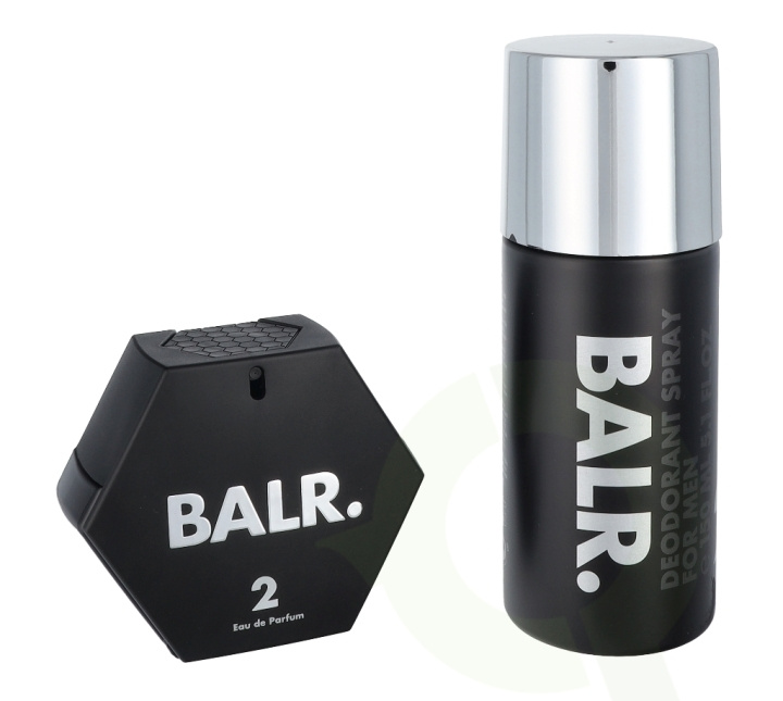 Balr. 2 FOR MEN Giftset 200 ml Edp Spray 50ml/Deo Spray 150ml in the group BEAUTY & HEALTH / Fragrance & Perfume / Perfumes / Perfume for him at TP E-commerce Nordic AB (C78926)